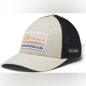 Columbia PFG Mesh Tree Flag Trucker Fishing Hunting Hiking Camping Pine Tree Rei